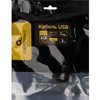Кабель Cablexpert CCP-USB3-AMCM-3M USB Tape-A - USB Type-C (3 м, черный)