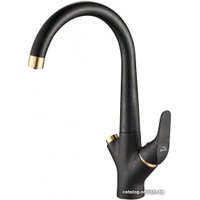 Смеситель ZorG SH 815 (черный/бронзовый)