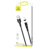 Кабель Usams USB Type-A - Lightning US-SJ352 (1 м, черный)