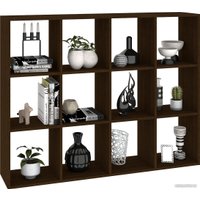 Стеллаж Кортекс-мебель Дельта-12 км.02542 140x105 (венге)