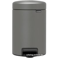 Мусорное ведро Brabantia Pedal Bin NewIcon 3 л (минерально-серый)