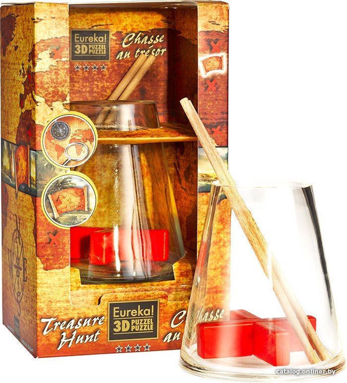 Головоломка Eureka Bottle Puzzles Treasure Hunt 473107