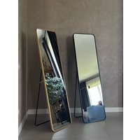 Зеркало eMZe Закругленные углы 45х150 DK0919.AUR (золото)