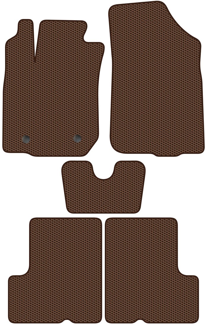 

Комплект ковриков для авто Alicosta Renault Duster I (suv / 2WD) 2010 - 2015 (коричневый, сота)