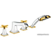 Смеситель Hansgrohe Metropol Classic 31449090 (хром/золото)