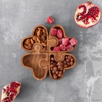 Менажница S.Wood Четырехлистник