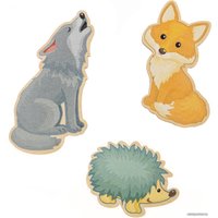 Развивающая игрушка Десятое королевство Лесные животные 00764