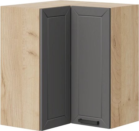 

Шкаф навесной Трия Лорас 1В6УП (дуб крафт золотой/холст вулкан)