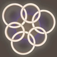 Припотолочная люстра General Lighting GSMCL-Smart63 155w Centurion-4 800363 (белый)