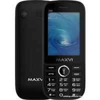 Кнопочный телефон Maxvi K20 (черный)