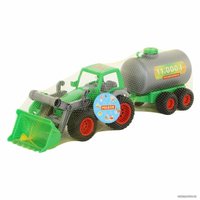 Погрузчик Полесье Фермер-техник трактор-погрузчик с цистерной 8794