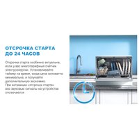 Настольная посудомоечная машина Midea MCFD55S460Wi