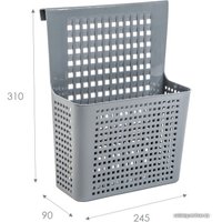 Органайзер для хранения Violet Лофт 612008 (серый)