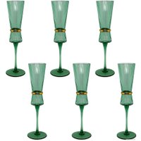 Набор бокалов для шампанского Lenardi Olimp 121-026