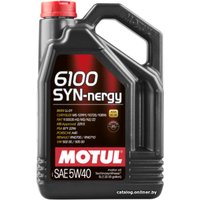 Моторное масло Motul 6100 Syn-nergy 5W-40 5л