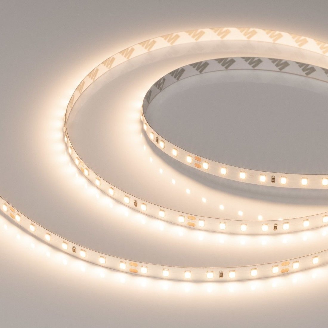 

Светодиодная лента Arlight 10W/m 98LED/m 2835SMD теплый белый 5M UL-A98-8mm 24V Warm3000 040007