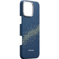 Чехол для телефона Pitaka StarPeak Tactile Woven для iPhone 16 Pro (синий)