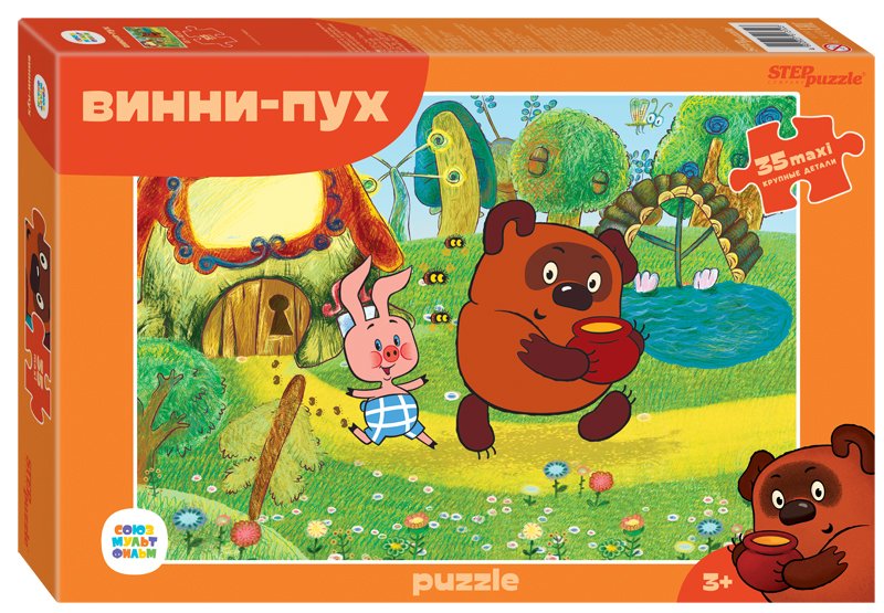 

Мозаика/пазл Step Puzzle Винни Пух 91310 (35 эл.)