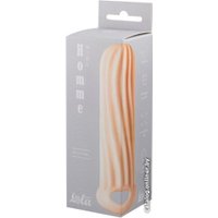 Насадка на пенис Lola Toys Homme Wide Flesh + 1,5 см 7007-03lola (оранжевый)