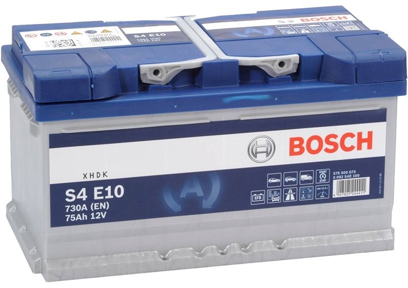 

Автомобильный аккумулятор Bosch S4 E10 0092S4E100 (75 А·ч)