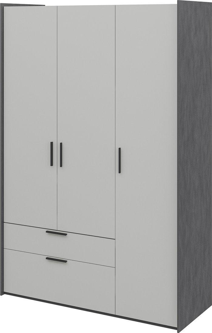 

Шкаф распашной Elva Эссен NEM04HP-3D2S-1540/610/2310 (29) (металл бруклин/лунный камень)