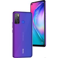 Телефон Tecno Camon 15 (фиолетовый)