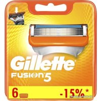 Сменные кассеты для бритья Gillette Fusion5 (6 шт) 7702018918102