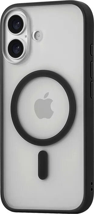 Чехол для телефона uBear Cloud Mag Case для iPhone 17 (черный)