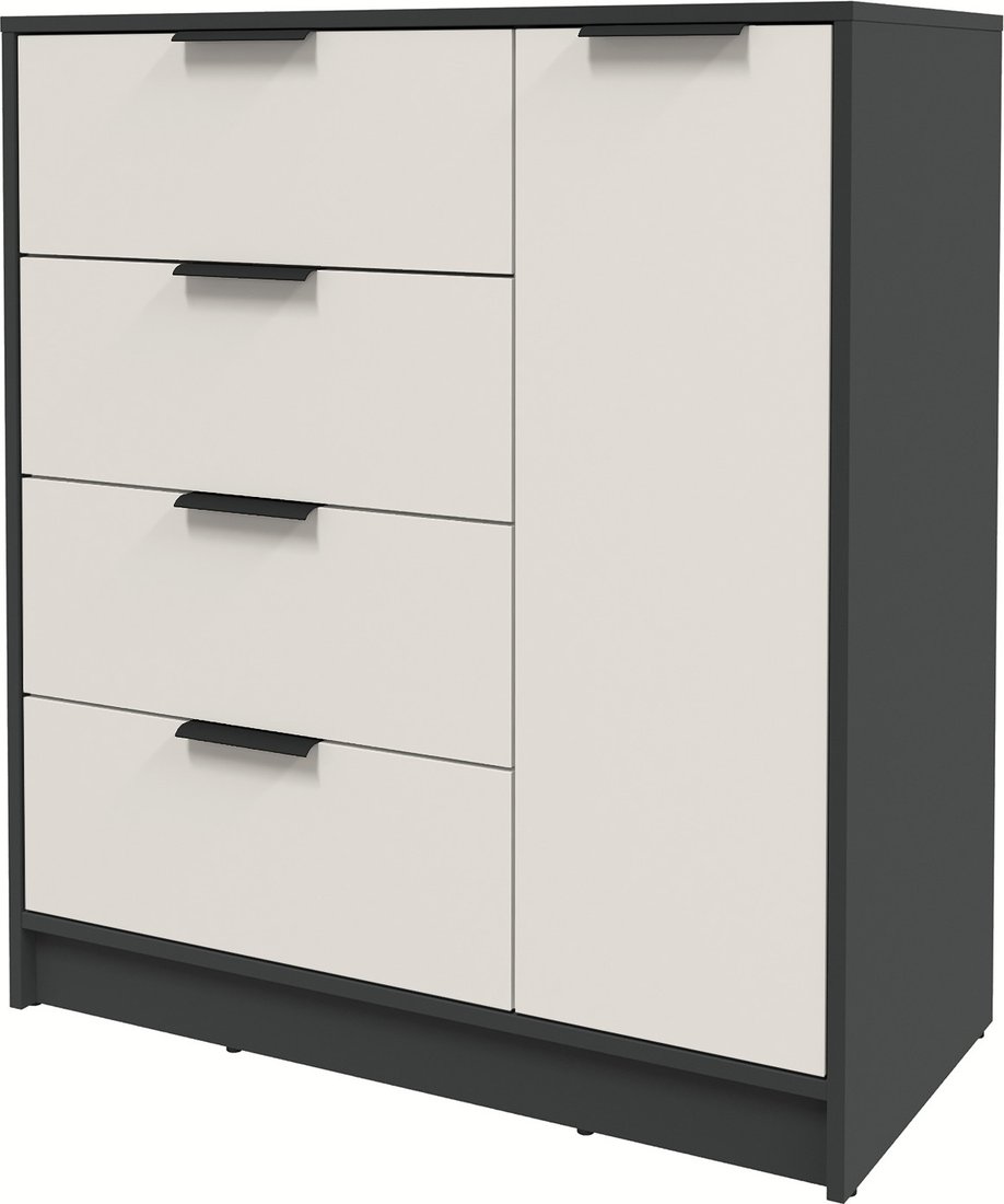 

Тумба Интерлиния Концепт КТ-Т90 Глосс (антрацит/кашемир)