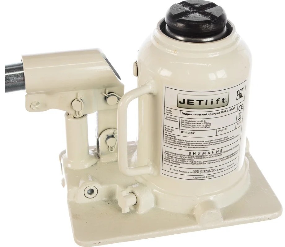 

Бутылочный домкрат Jet JBJ-20TL 22.5т