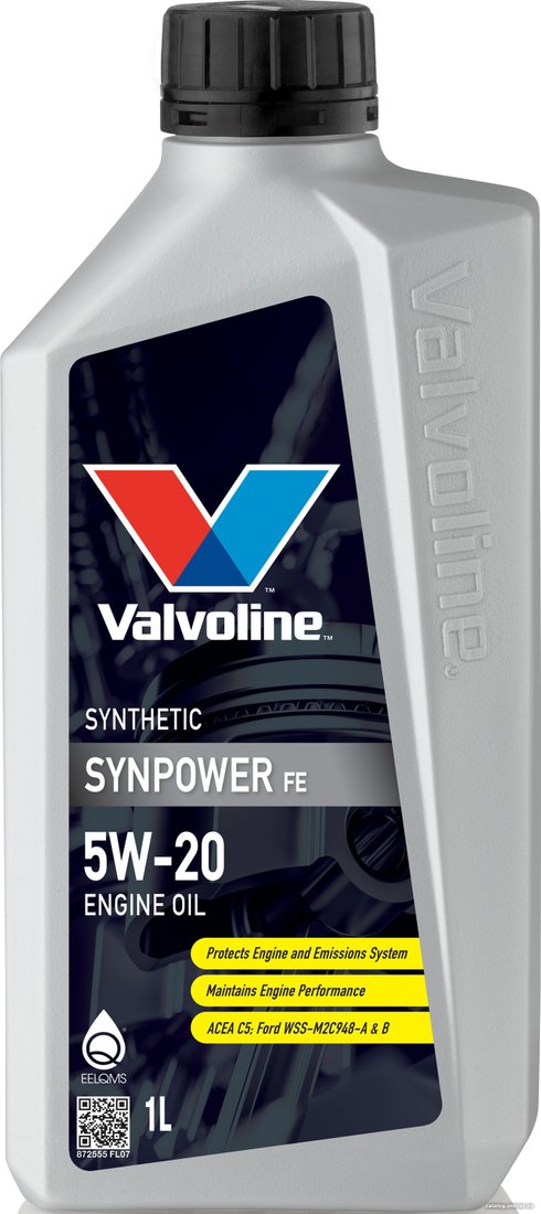 Моторное масло Valvoline Synpower FE 5W-20 1л