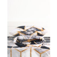 2-спальный комплект постельного белья Экономь и Я 2сп 10883036 (черный/белый) в Орше