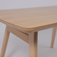 Кухонный стол Оримэкс Лондон-М 1200-1600x800 (светлый бук без тонировки/светлый бук)