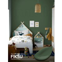 Краска Finntella Foxy Lapselli Matte Fiksu F-50-1-1-FL270 0.9 л (зеленый)