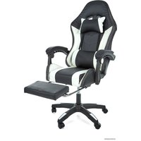 Игровое (геймерское) кресло Jiqiao DG8003 (черный/белый)