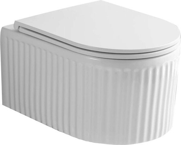 

Унитаз подвесной Roxen Royal Matt Rimless Soft Close NC 530200-01