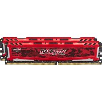 Оперативная память Crucial Ballistix Sport LT 2x8GB DDR4 PC4-19200 [BLS2C8G4D240FSE]