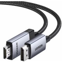 Кабель Ugreen DP119 15773 DisplayPort - HDMI (1 м, черный)