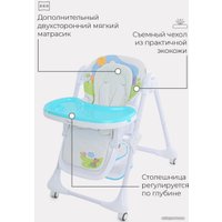 Высокий стульчик Rant Nature RH301 (nature blue)