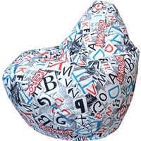Кресло-мешок Flagman Груша Макси Г2.5-139 ABC 3 (голубой)
