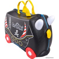 Чемодан-спиннер Trunki Педро Пират (черный)