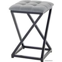 Табурет AMC Comfort 8К1.5 (кожзам, графит/черный)