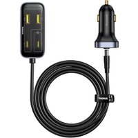 Автомобильное зарядное Baseus BackseatPal L1 C00081100121-00 (черный)