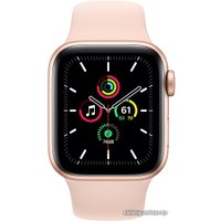 Умные часы Apple Watch SE 40 мм (алюминий золотистый/розовый песок)