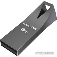 USB Flash Maxvi MK2 8GB (темно-серый)