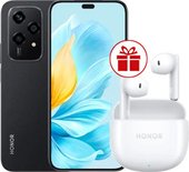 200 Lite 8GB/256GB международная версия (полночный черный) и наушники HONOR Earbuds X6 (белый) по акции