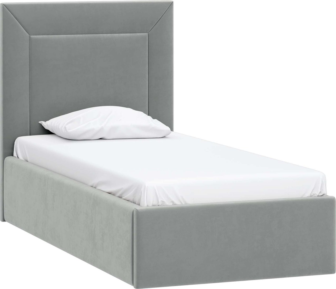 

Кровать Woodcraft Виллем-П 90 Вариант 03 (ткань, Gesta Silver)