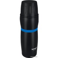 Термокружка Lamart LT4053 0.48л (черный/синий)