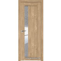 Межкомнатная дверь ProfilDoors 2.71XN R 70x200 (каштан натуральный/стекло дождь белый)