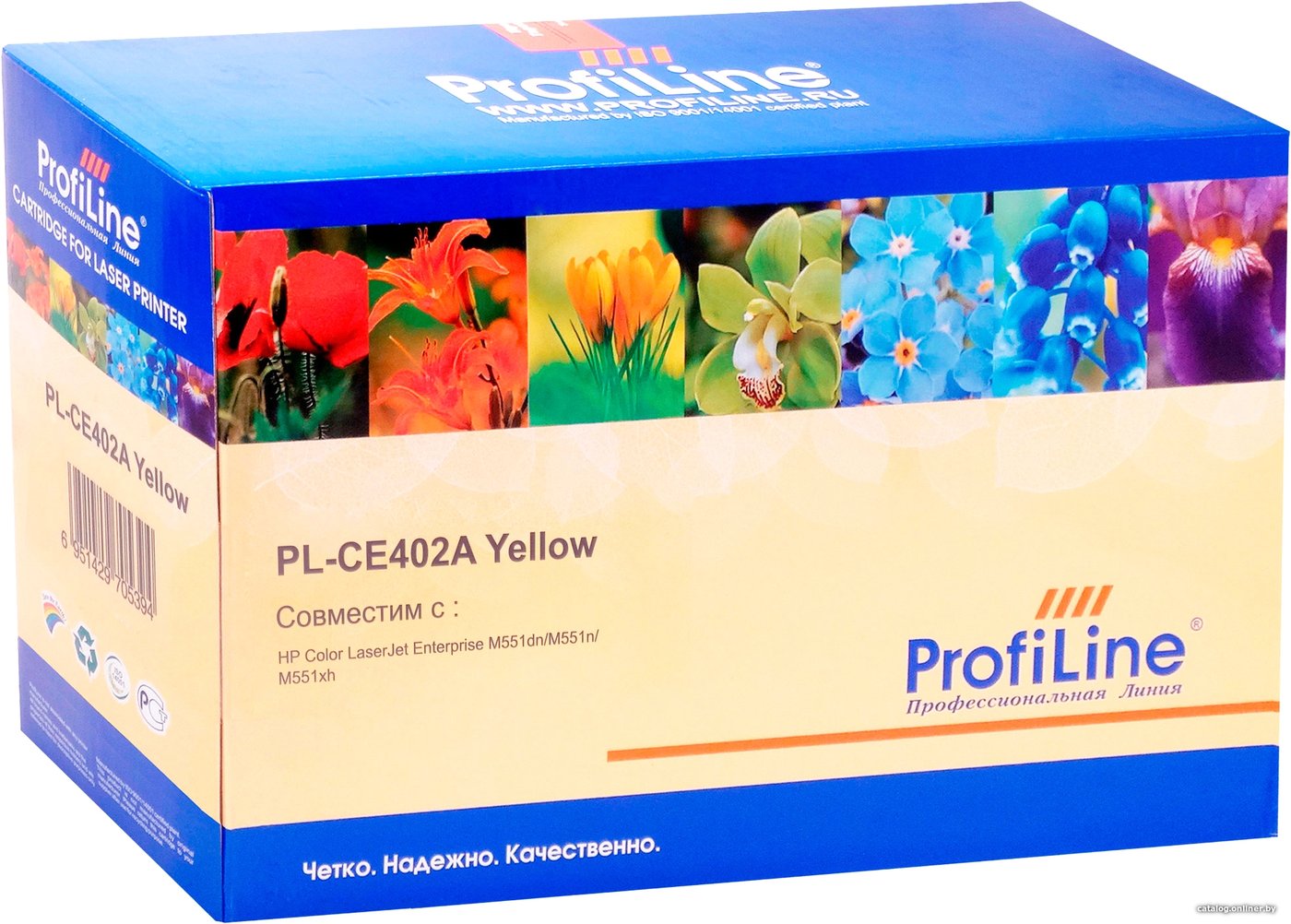 Картридж ProfiLine PL-CE402A-Y (аналог HP CE402A)